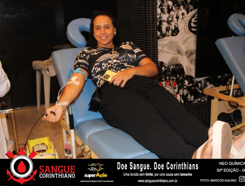 50º Edição - Campanha Sangue Corinthiano - Neo Quimíca Arena - 08 de Agosto 2026