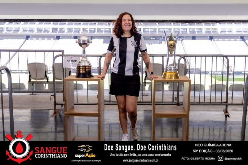 50º Edição - Campanha Sangue Corinthiano - Neo Quimíca Arena - 08 de Agosto 2026