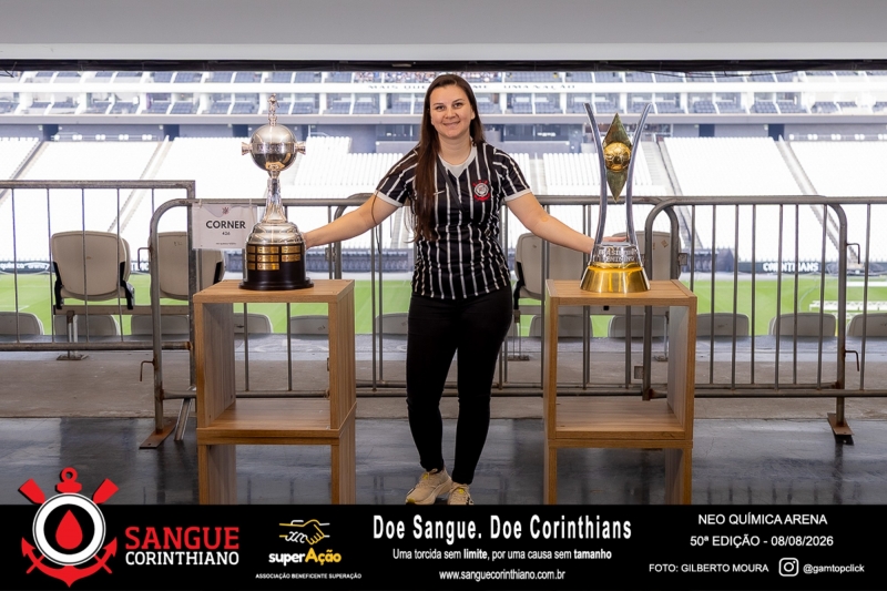 50º Edição - Campanha Sangue Corinthiano - Neo Quimíca Arena - 08 de Agosto 2026