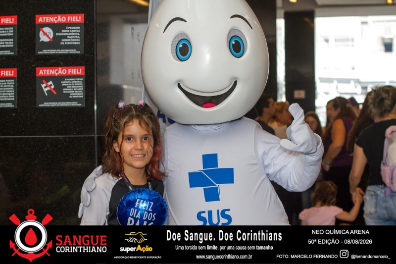 50º Edição - Campanha Sangue Corinthiano - Neo Quimíca Arena - 08 de Agosto 2026