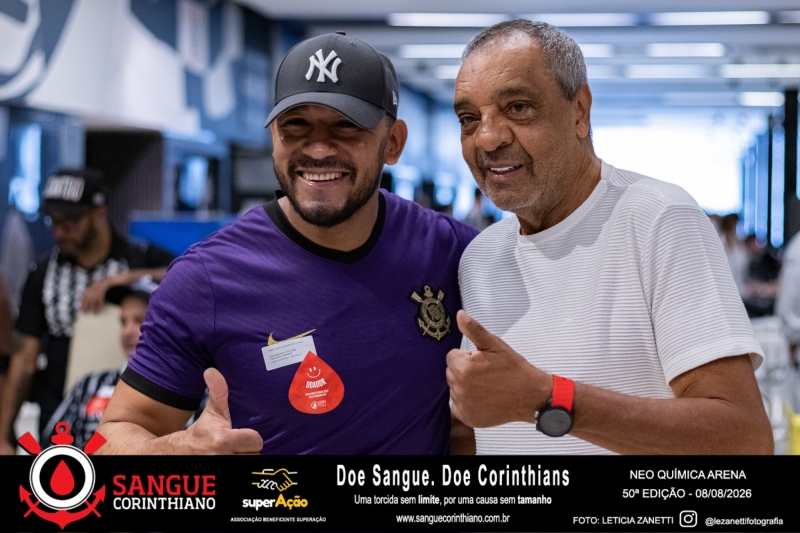 50º Edição - Campanha Sangue Corinthiano - Neo Quimíca Arena - 08 de Agosto 2026