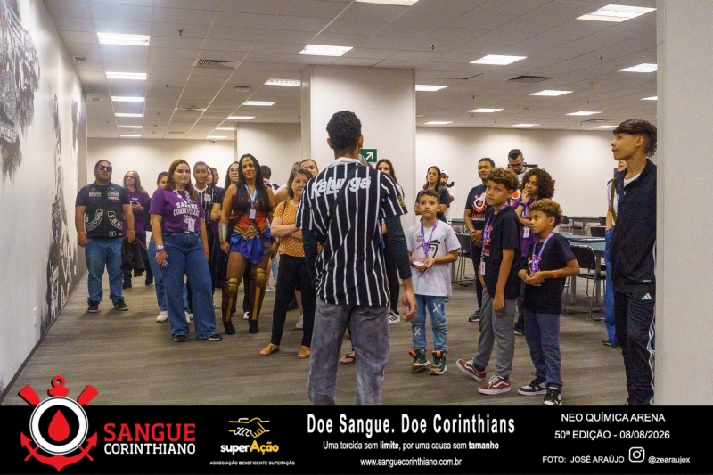 50º Edição - Campanha Sangue Corinthiano - Neo Quimíca Arena - 08 de Agosto 2026