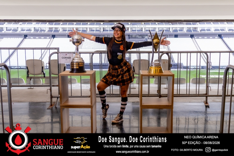 50º Edição - Campanha Sangue Corinthiano - Neo Quimíca Arena - 08 de Agosto 2026