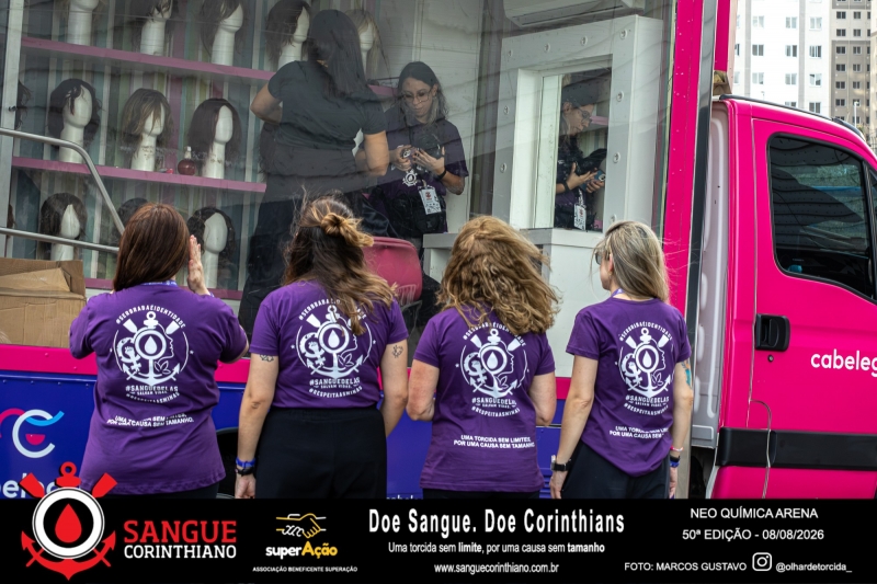 50º Edição - Campanha Sangue Corinthiano - Neo Quimíca Arena - 08 de Agosto 2026
