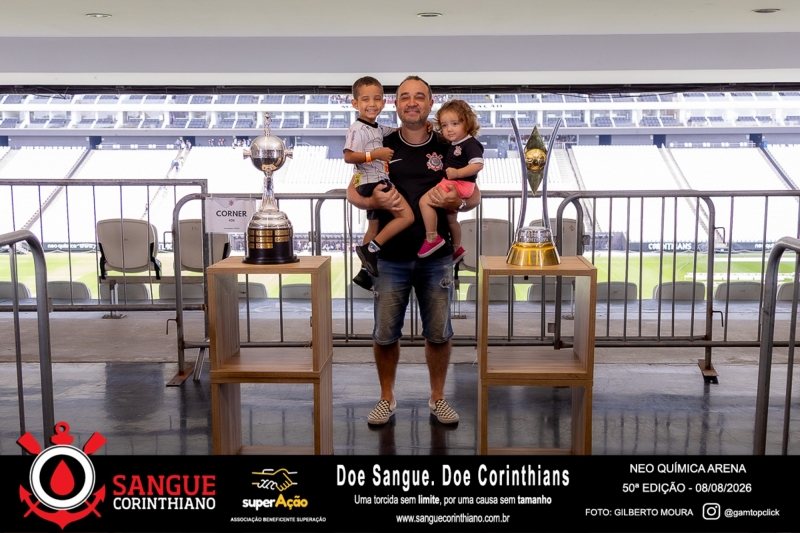 50º Edição - Campanha Sangue Corinthiano - Neo Quimíca Arena - 08 de Agosto 2026