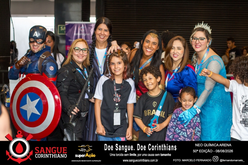 50º Edição - Campanha Sangue Corinthiano - Neo Quimíca Arena - 08 de Agosto 2026
