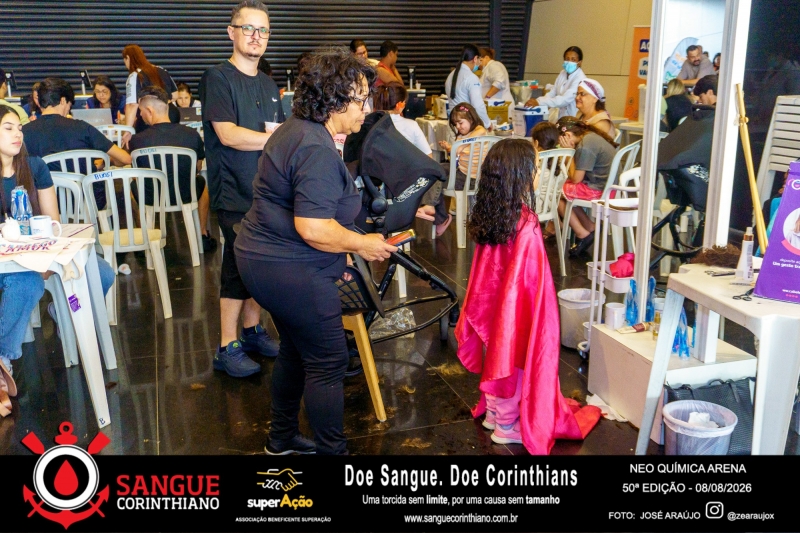 50º Edição - Campanha Sangue Corinthiano - Neo Quimíca Arena - 08 de Agosto 2026
