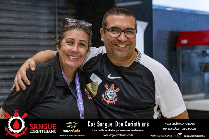 50º Edição - Campanha Sangue Corinthiano - Neo Quimíca Arena - 08 de Agosto 2026