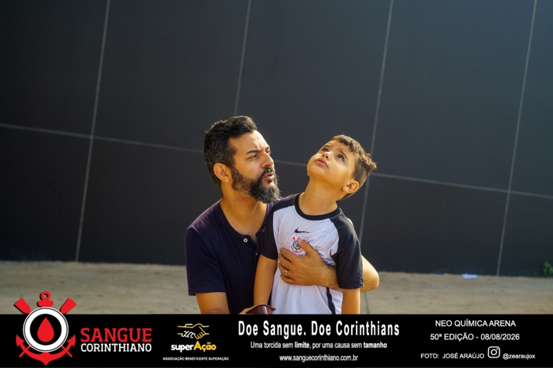 50º Edição - Campanha Sangue Corinthiano - Neo Quimíca Arena - 08 de Agosto 2026