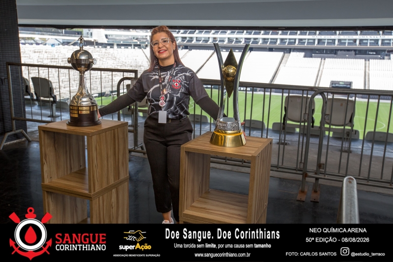 50º Edição - Campanha Sangue Corinthiano - Neo Quimíca Arena - 08 de Agosto 2026