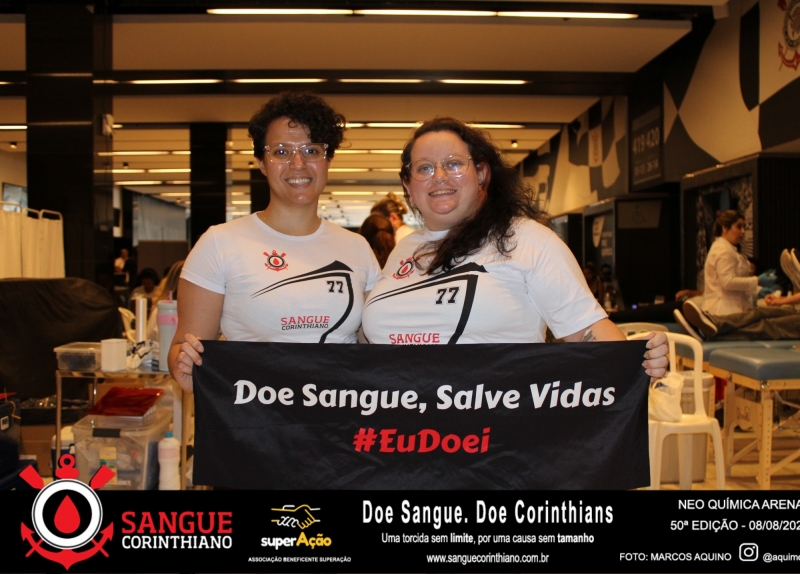 50º Edição - Campanha Sangue Corinthiano - Neo Quimíca Arena - 08 de Agosto 2026