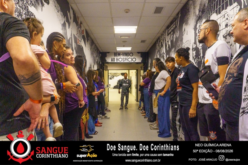 50º Edição - Campanha Sangue Corinthiano - Neo Quimíca Arena - 08 de Agosto 2026