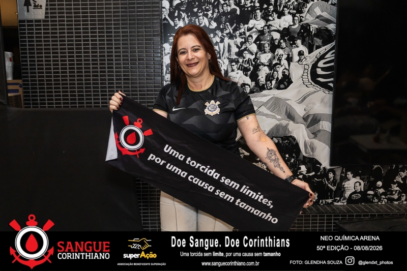 50º Edição - Campanha Sangue Corinthiano - Neo Quimíca Arena - 08 de Agosto 2026