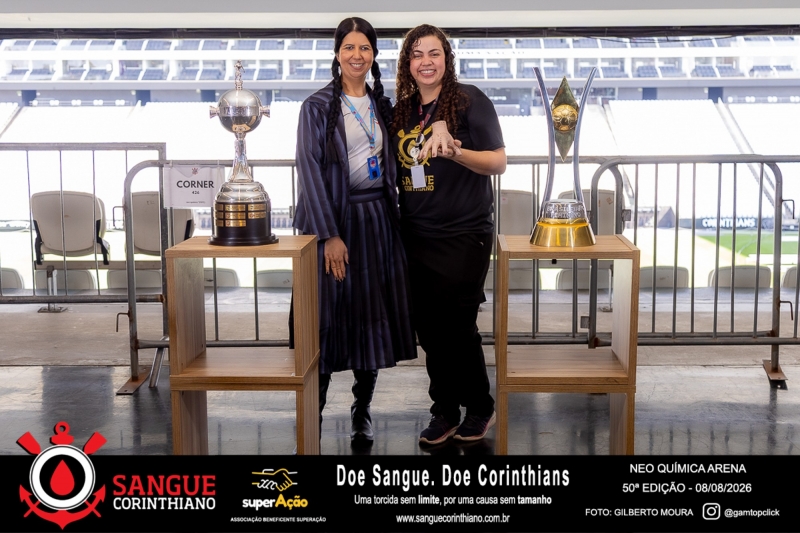 50º Edição - Campanha Sangue Corinthiano - Neo Quimíca Arena - 08 de Agosto 2026