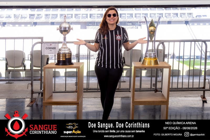 50º Edição - Campanha Sangue Corinthiano - Neo Quimíca Arena - 08 de Agosto 2026