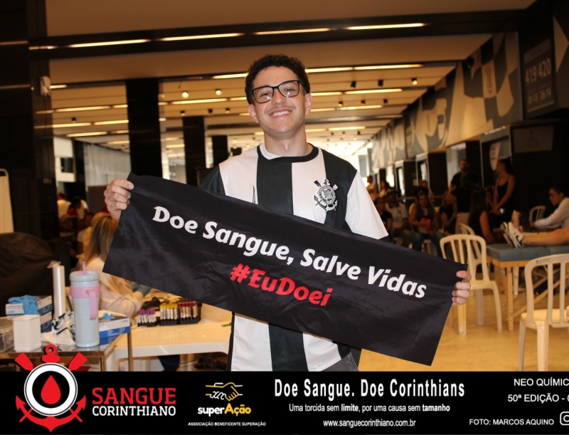 50º Edição - Campanha Sangue Corinthiano - Neo Quimíca Arena - 08 de Agosto 2026
