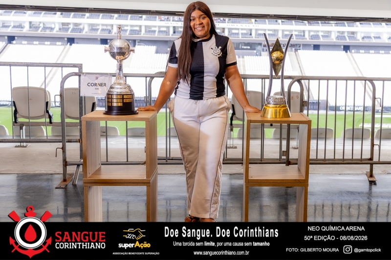 50º Edição - Campanha Sangue Corinthiano - Neo Quimíca Arena - 08 de Agosto 2026