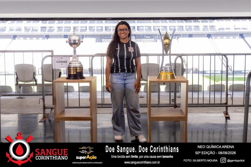 50º Edição - Campanha Sangue Corinthiano - Neo Quimíca Arena - 08 de Agosto 2026