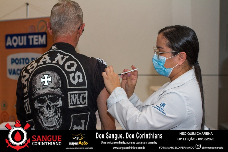 50º Edição - Campanha Sangue Corinthiano - Neo Quimíca Arena - 08 de Agosto 2026