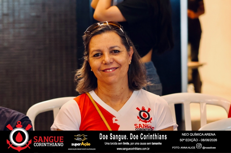 50º Edição - Campanha Sangue Corinthiano - Neo Quimíca Arena - 08 de Agosto 2026