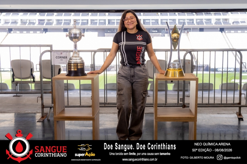 50º Edição - Campanha Sangue Corinthiano - Neo Quimíca Arena - 08 de Agosto 2026