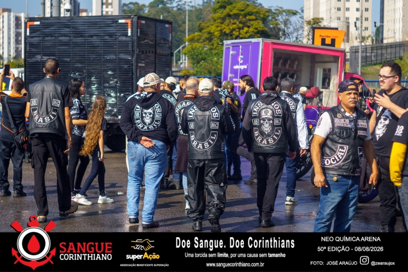 50º Edição - Campanha Sangue Corinthiano - Neo Quimíca Arena - 08 de Agosto 2026