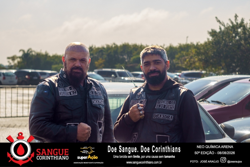 50º Edição - Campanha Sangue Corinthiano - Neo Quimíca Arena - 08 de Agosto 2026